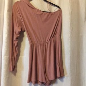 Like- new silence and noise one sleeve romper. Xs